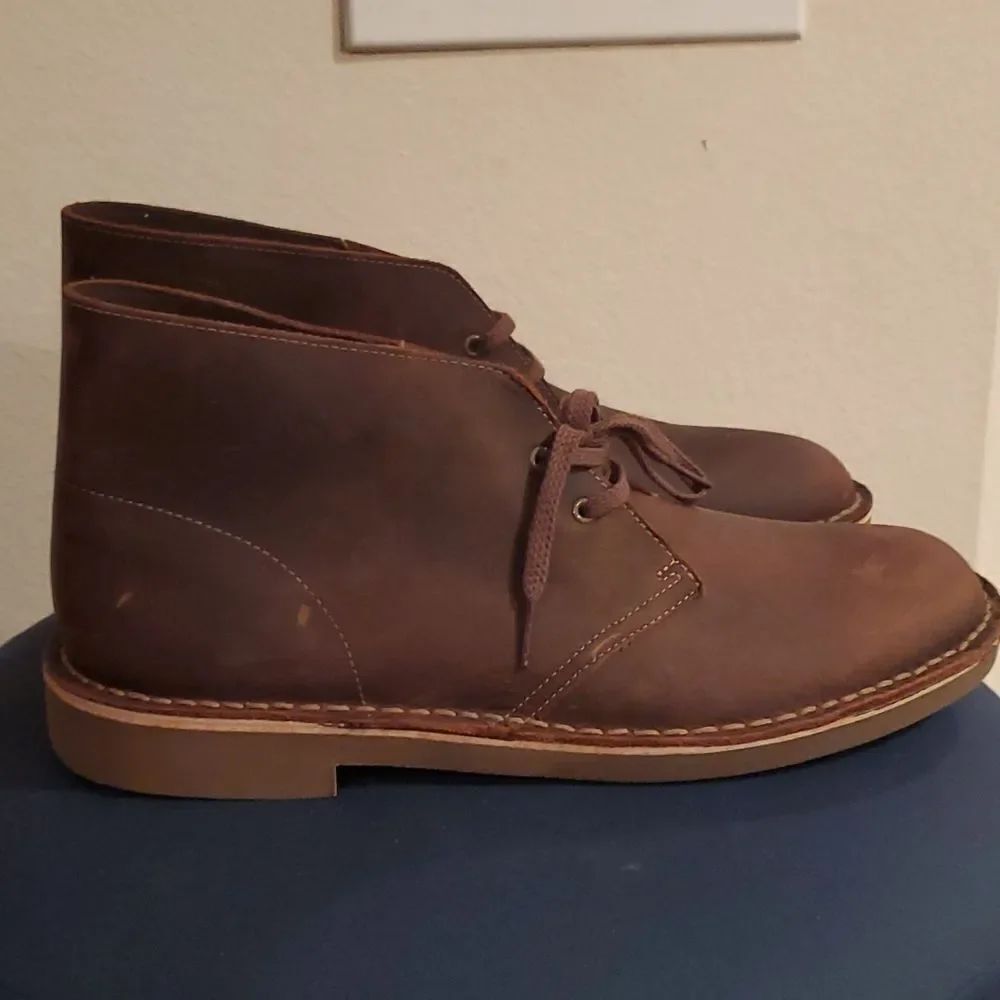 NEW Clark's Bushacre 2 Leather Chukka Boots 11